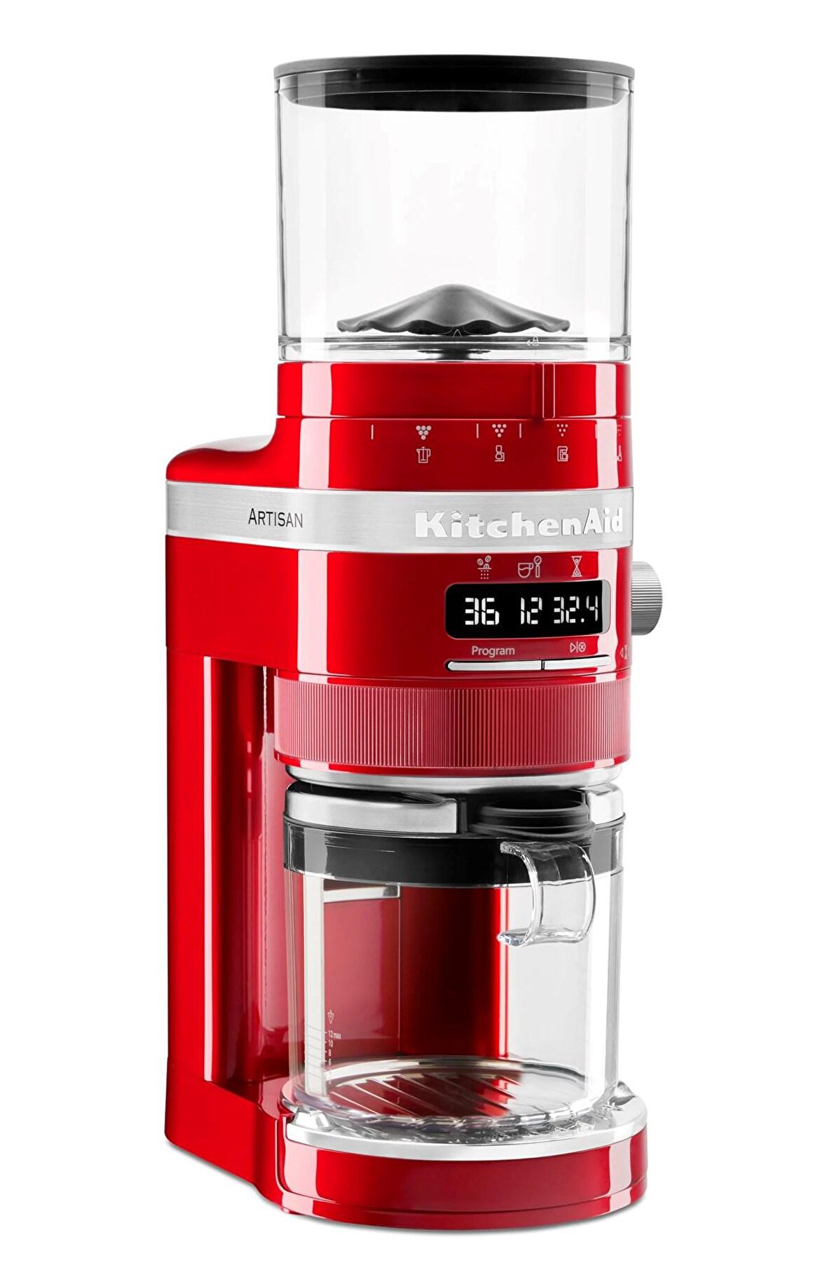 Kitchenaid 5KCG8433ECA Kırmızı Hazneli Kahve Öğütücü