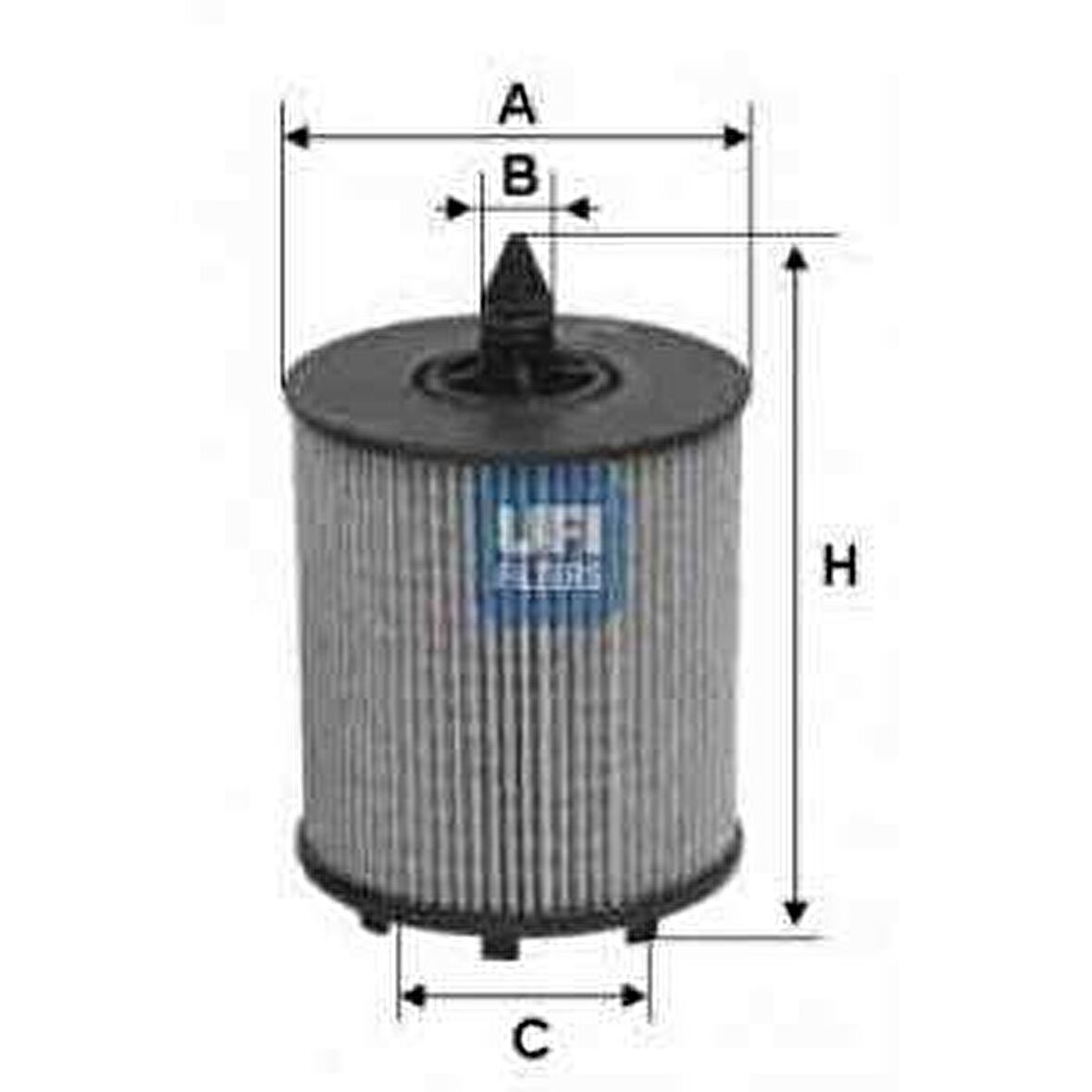 YAG FILTRESI Z22SE VECTRA C ASTRA G VECTRA B SIGNUM - UFI 25.024.00