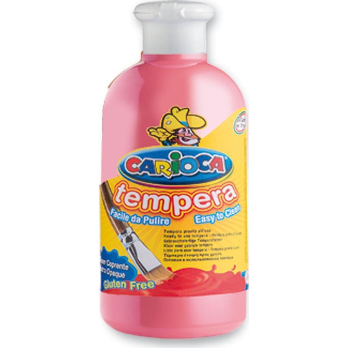 Carioca Tempera Suluboya Süper Yikanabilir Pembe 500 Ml.