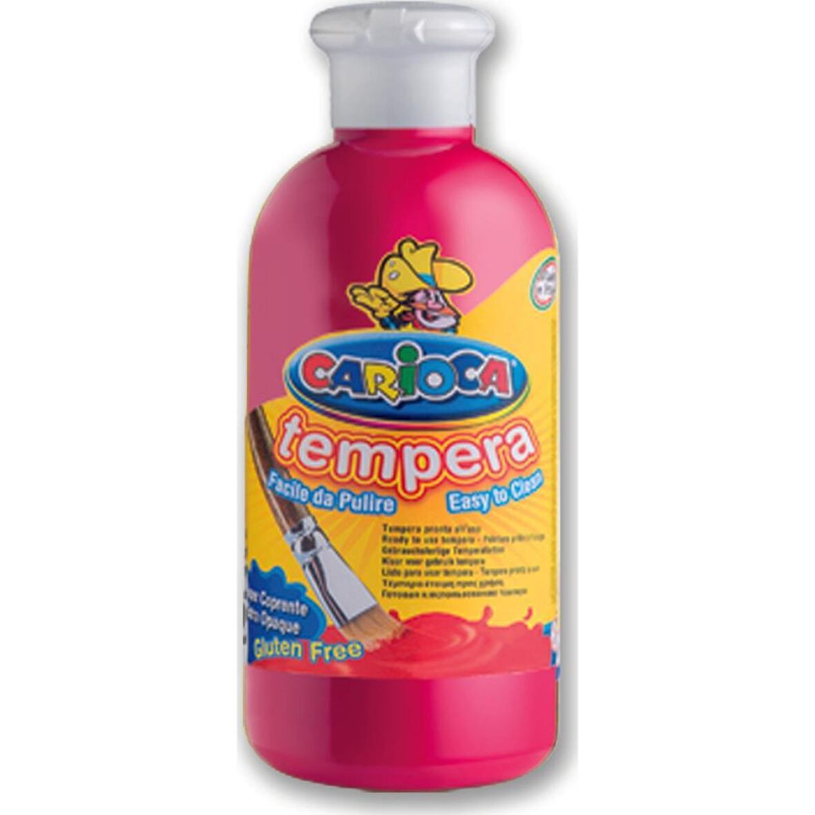 Carioca Tempera Suluboya Süper Yikanabilir Fuşya 500 Ml.