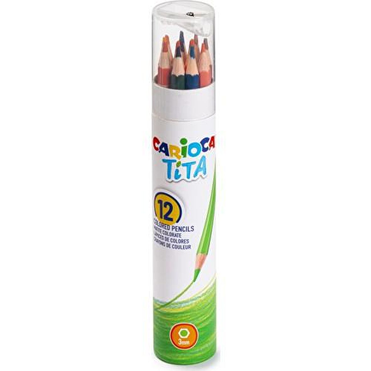 Carioca Tita Kuru Boya Kalemi 12'li (Tüpte)