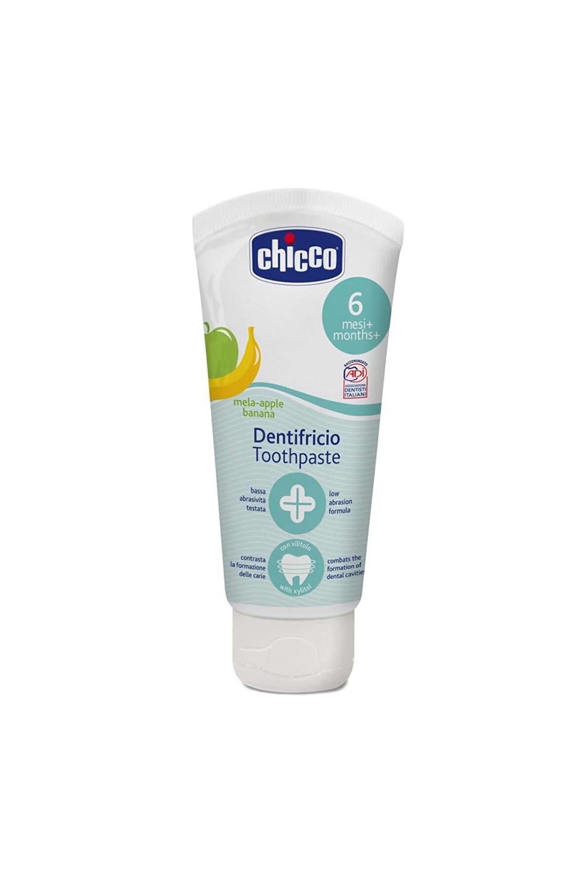 Chicco Elmalı Muzlu Diş Macunu