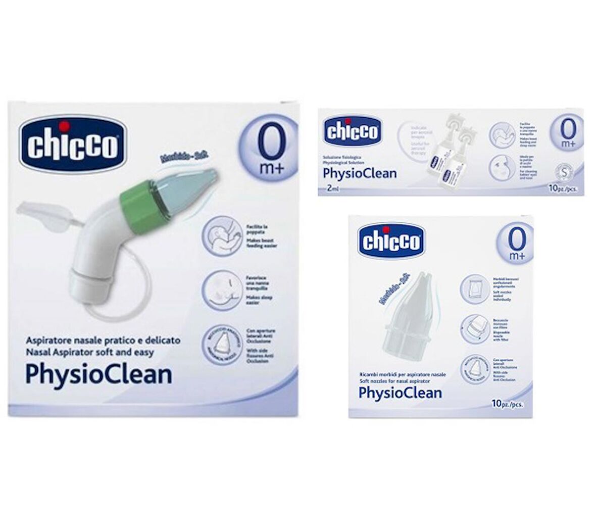 Chicco PhysioClean Burun Aspiratörü Set 