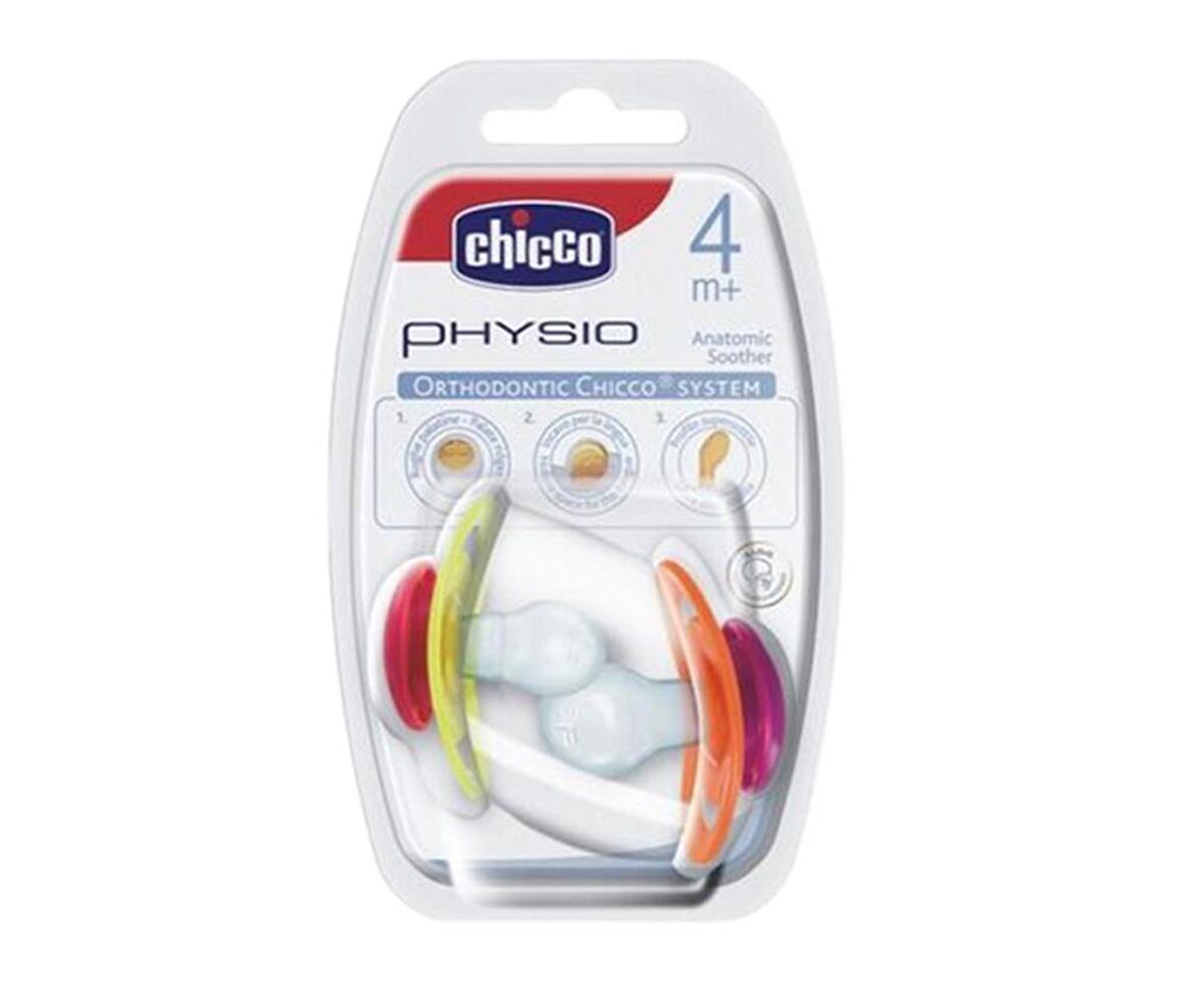 Chicco Physio Silikon Pokemon 2'li Yalancı Emzik (4 Ay+)