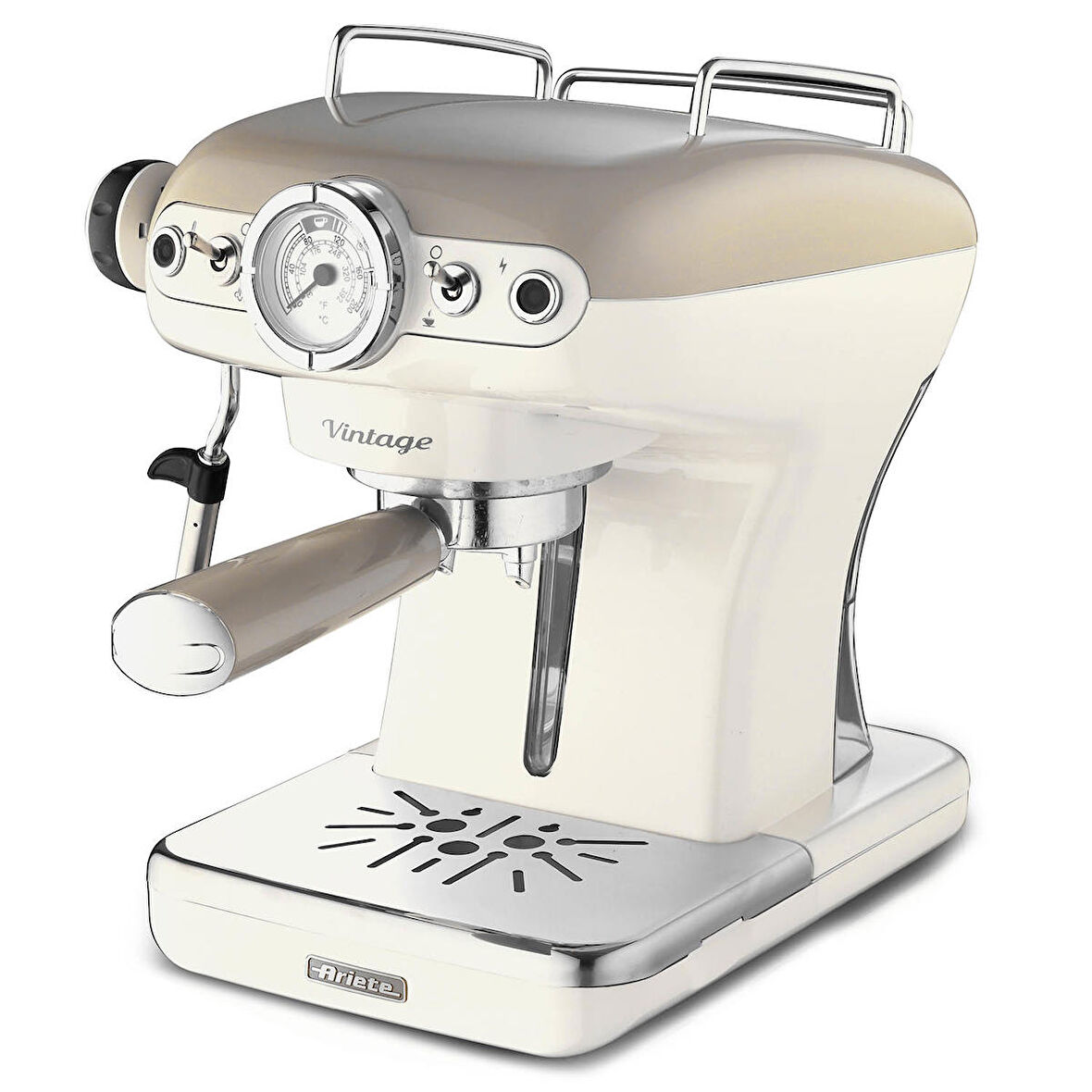 Ariete Vintage Espresso Kahve Makinesi Bej