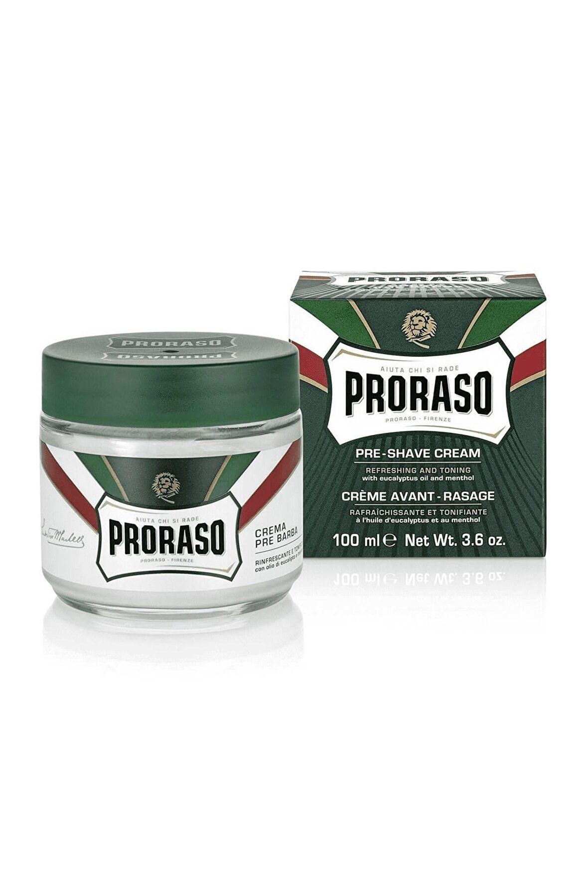 Okaliptüs Yağı ve Mentollü Tıraş Öncesi Kremi (100 ml) - Proraso