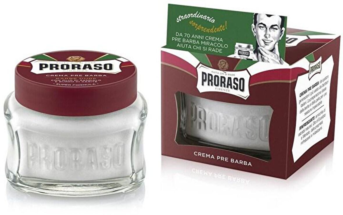 Sandal Ağacı Özlü Tıraş Öncesi Kremi (100 ml) - Proraso