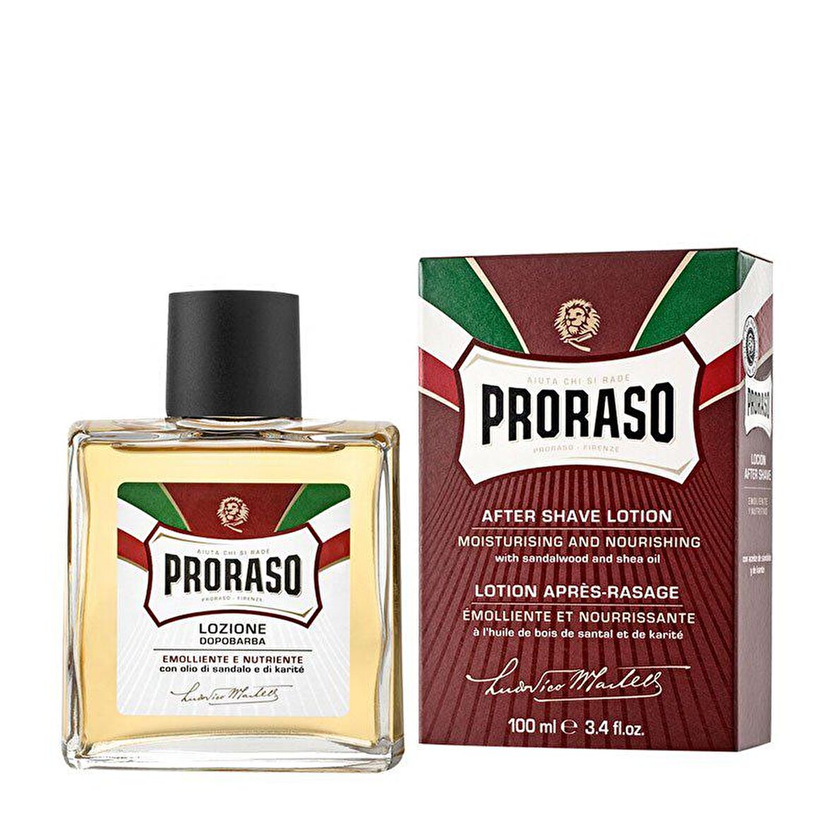 Sandal Ağacı Özlü Tıraş Sonrası Losyon (100 ml) - Proraso