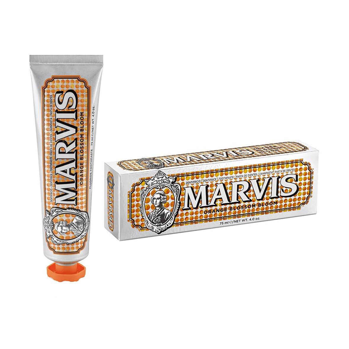 Marvis Orange Blossom Bloom Portakal Aromalı Beyazlatma Doğal Diş Macunu 75 ml 