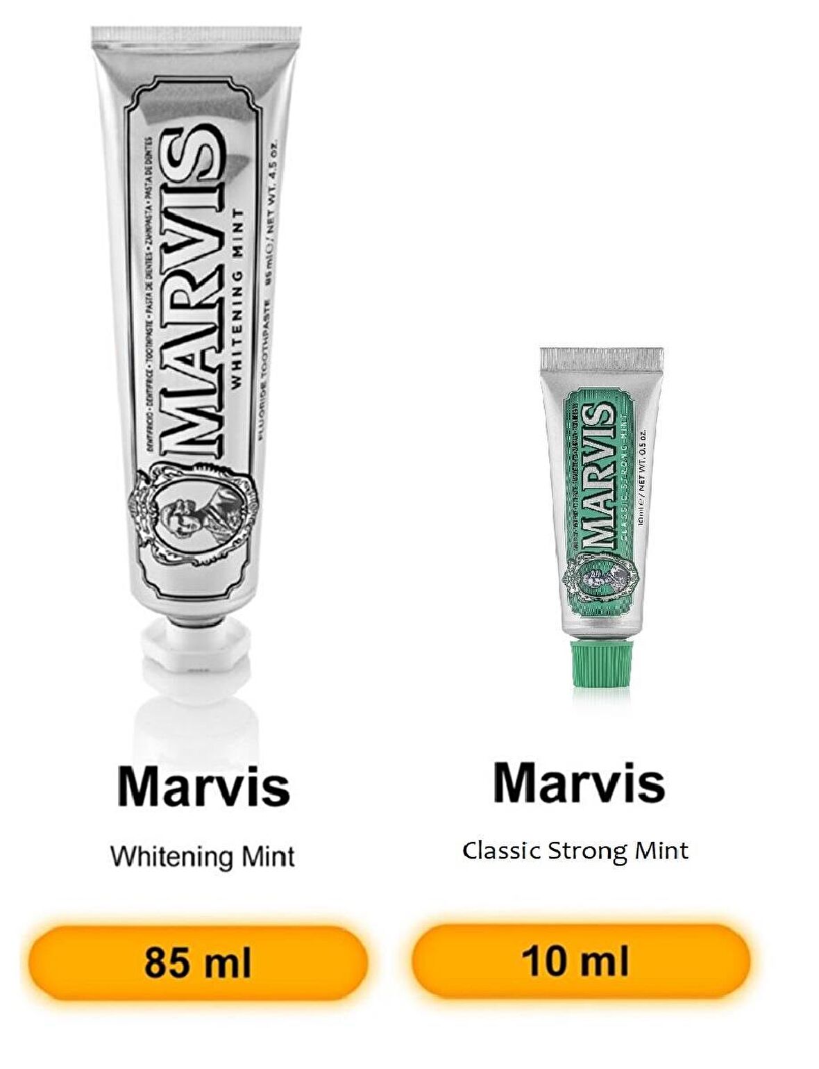 Whitening Mint Diş Macunu 85 Ml Classic Strong Mint 10 Ml