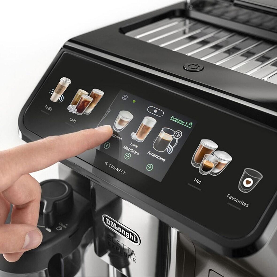 DELONGHİ ELETTA EXPLORE KAHVE MAKİNESİ ECAM450.86.T