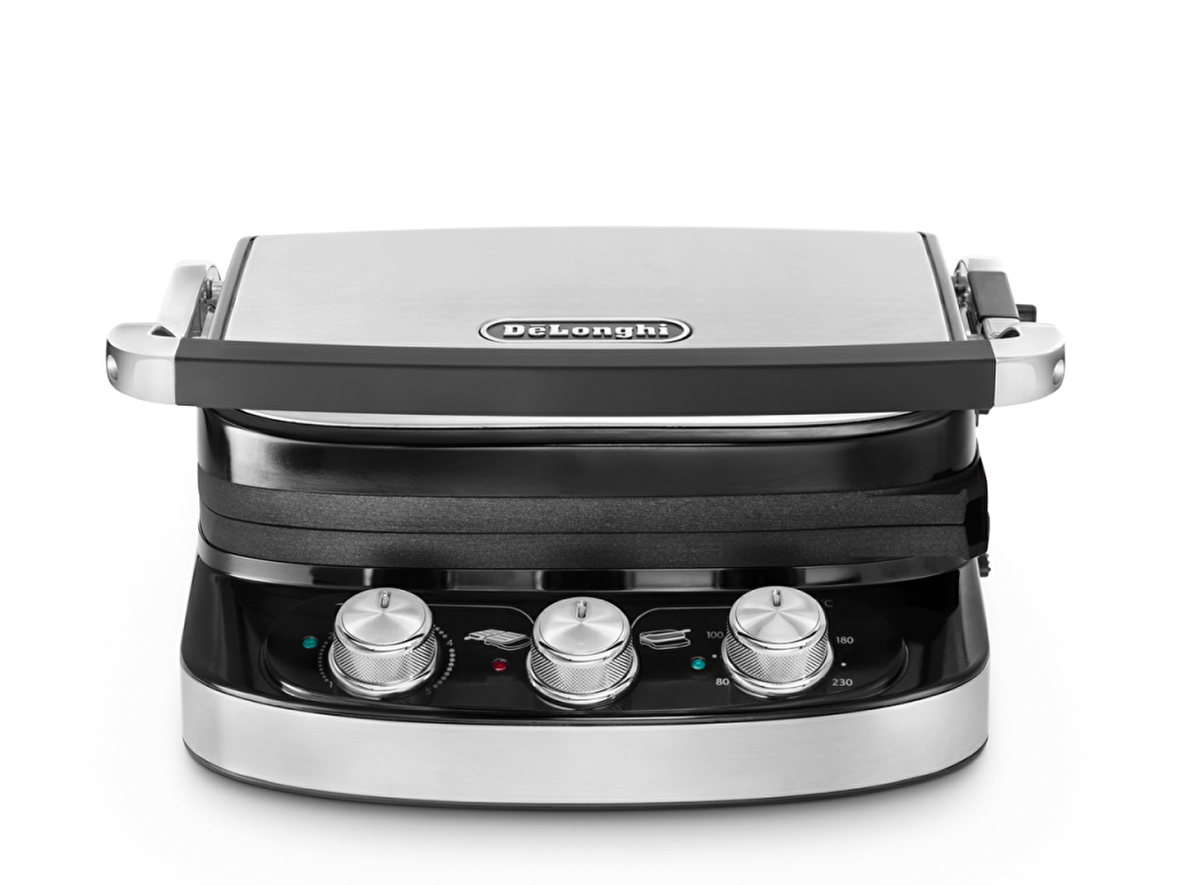 Delonghi CGH 910 Çift Taraflı Çıkartılabilir Plaka Döküm 1500 W 6 Dilim Tost Makinesi