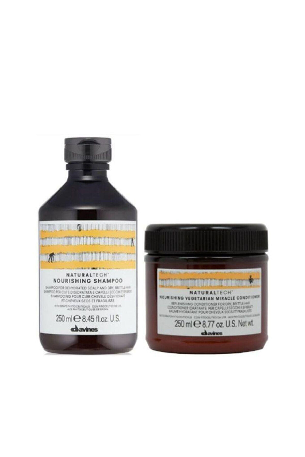 Davines Nourishing Sülfatsız Şampuan 250 Ml + Saç Kremi 250 Ml 