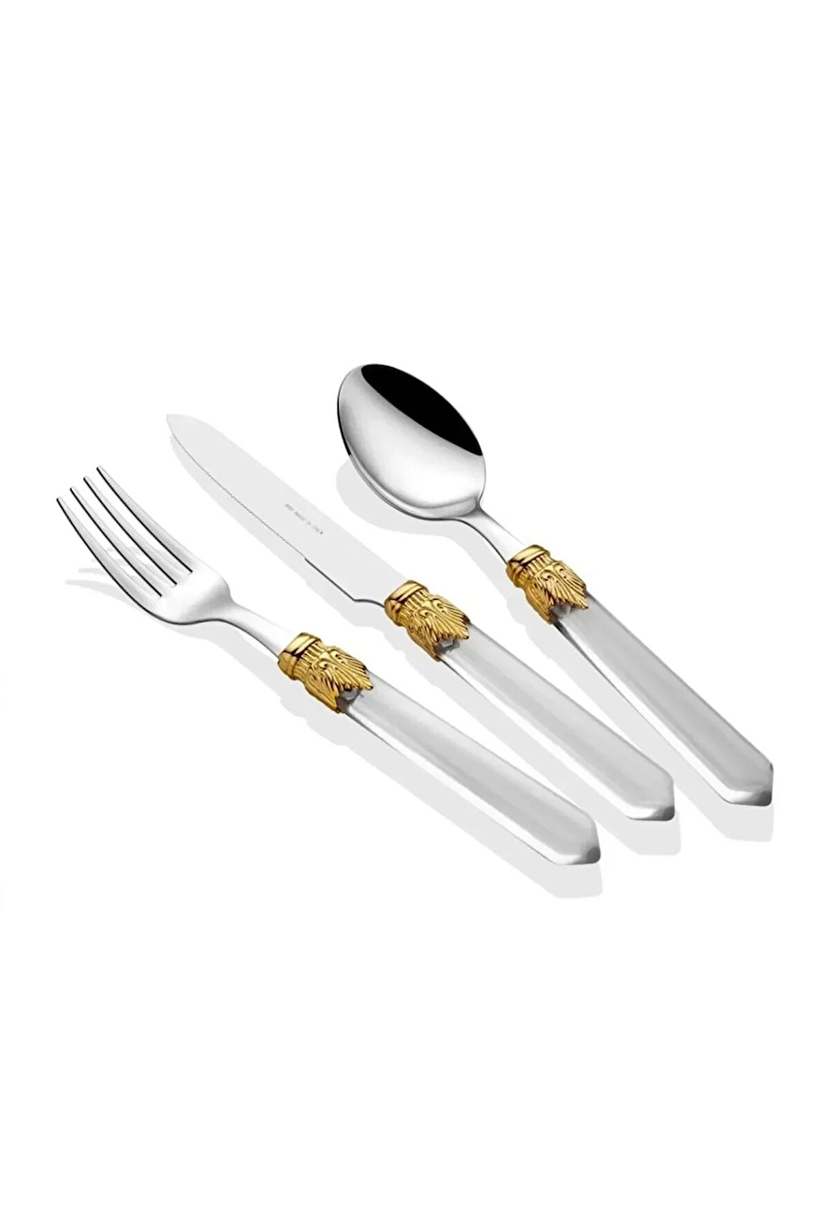 Rivadossı Vittoria Ring Şeffaf 75 Parça Çatal Bıçak Seti