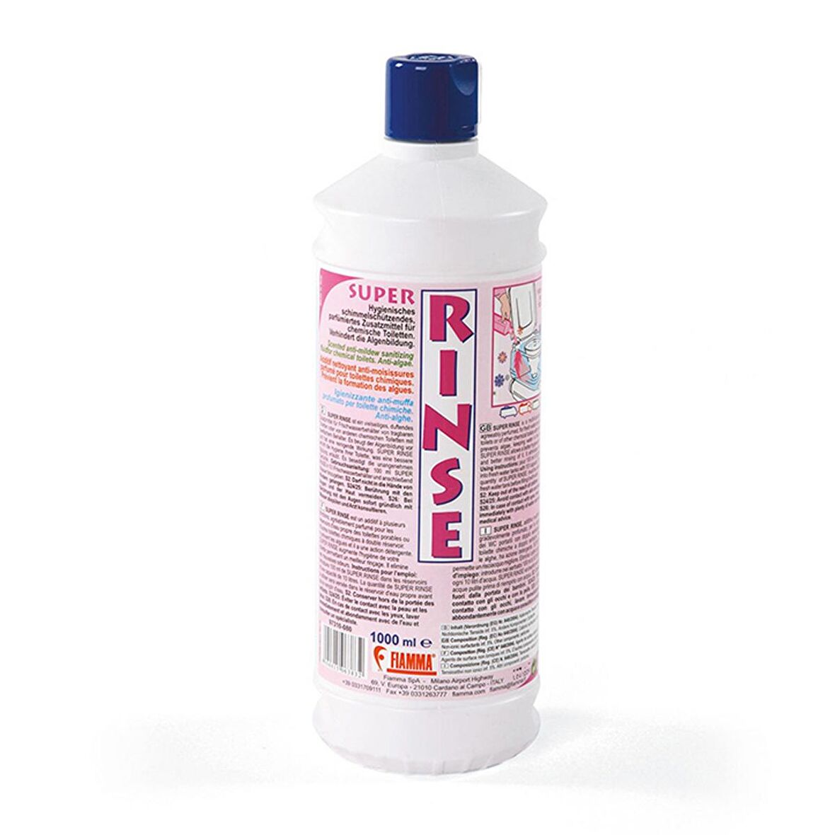 Fiamma Super Rinse 1L Klozet Suyu Tuvalet Kimyasalı