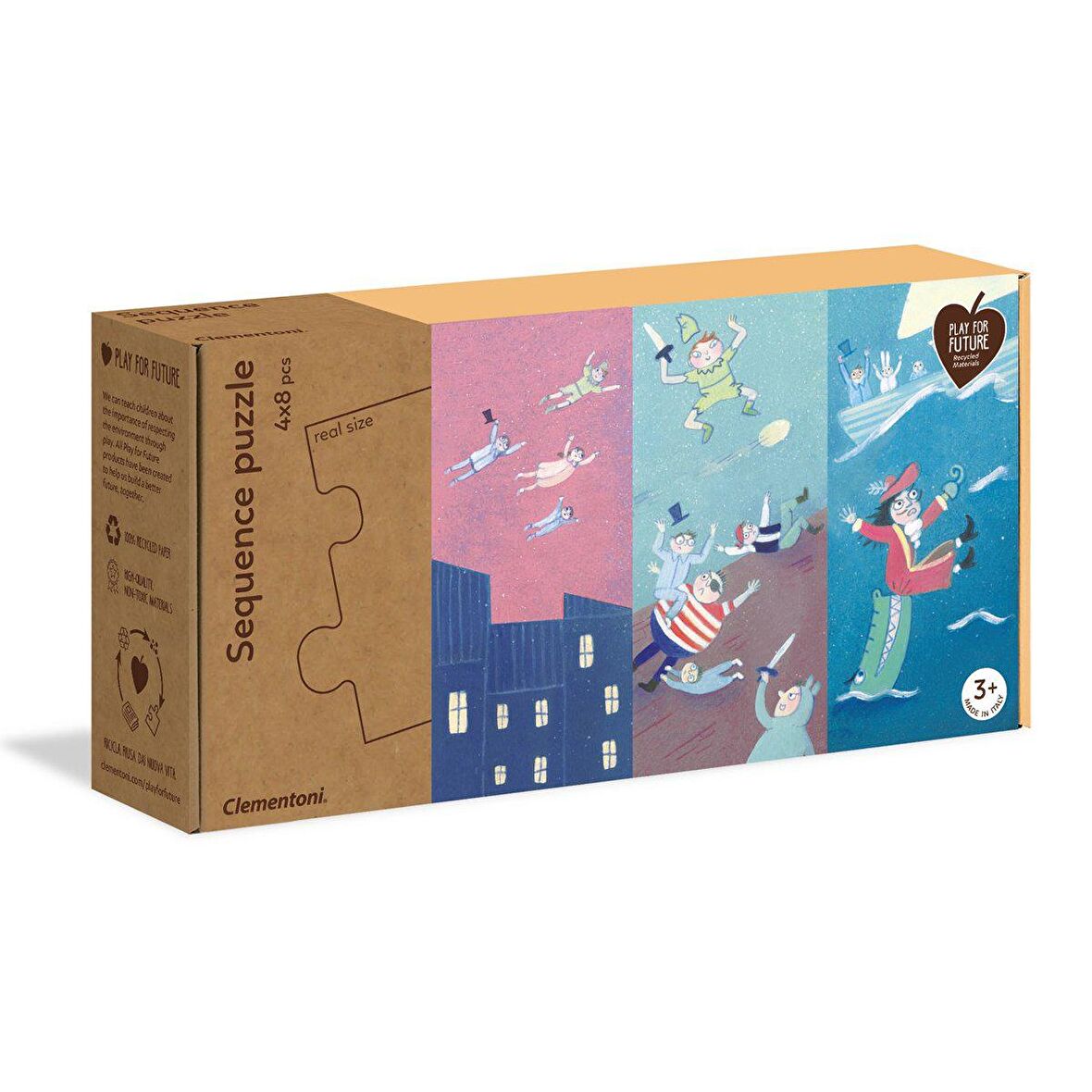 Clementoni Yaşam 4x8 Parça Çocuk Puzzle