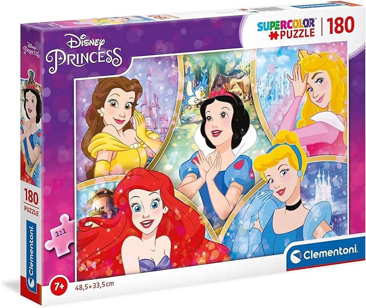 Clementoni  180 Parça Puzzle  Princess  2