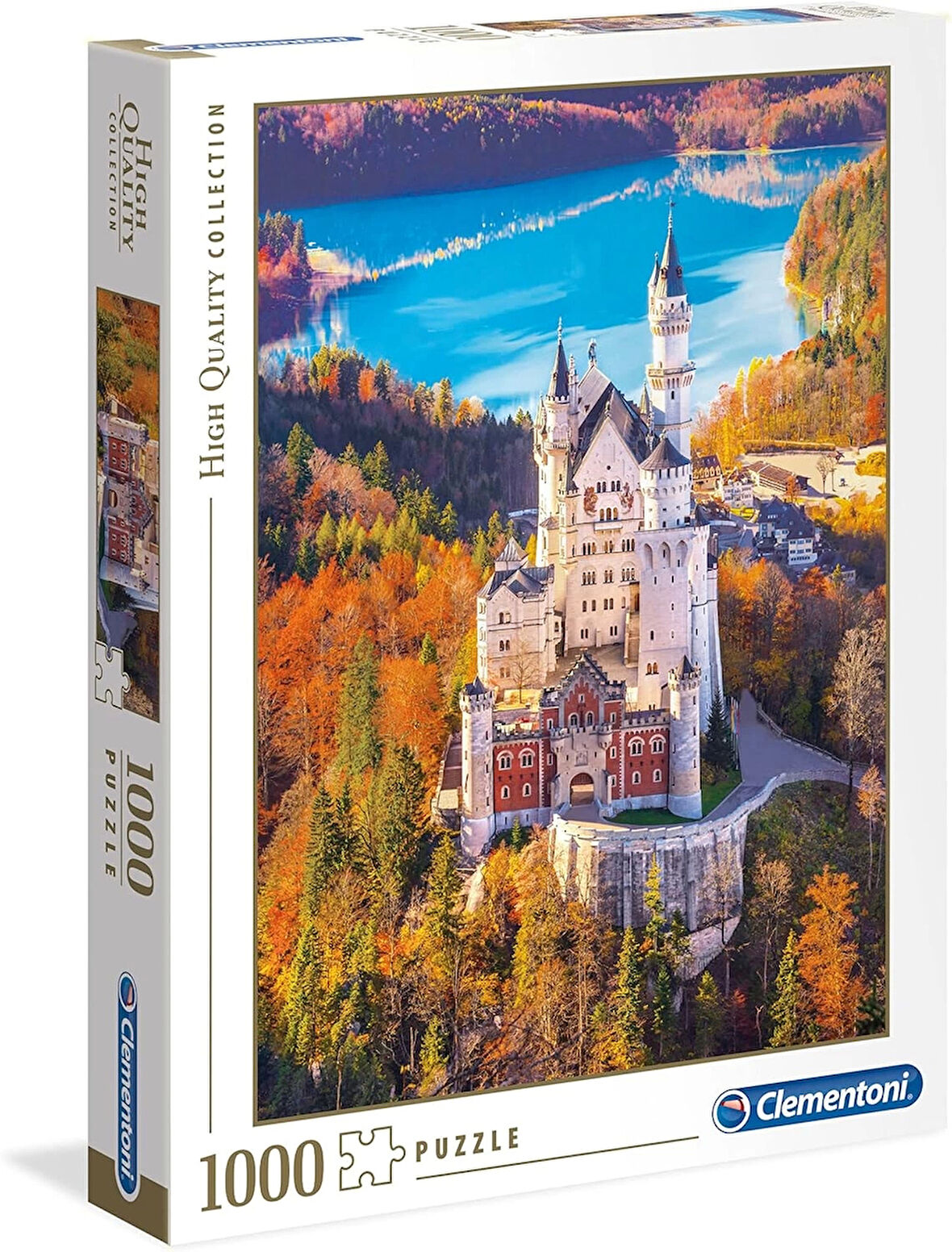 Clementoni 1000 Parça Yetişkin Puzzle Neuschwanstein 39382