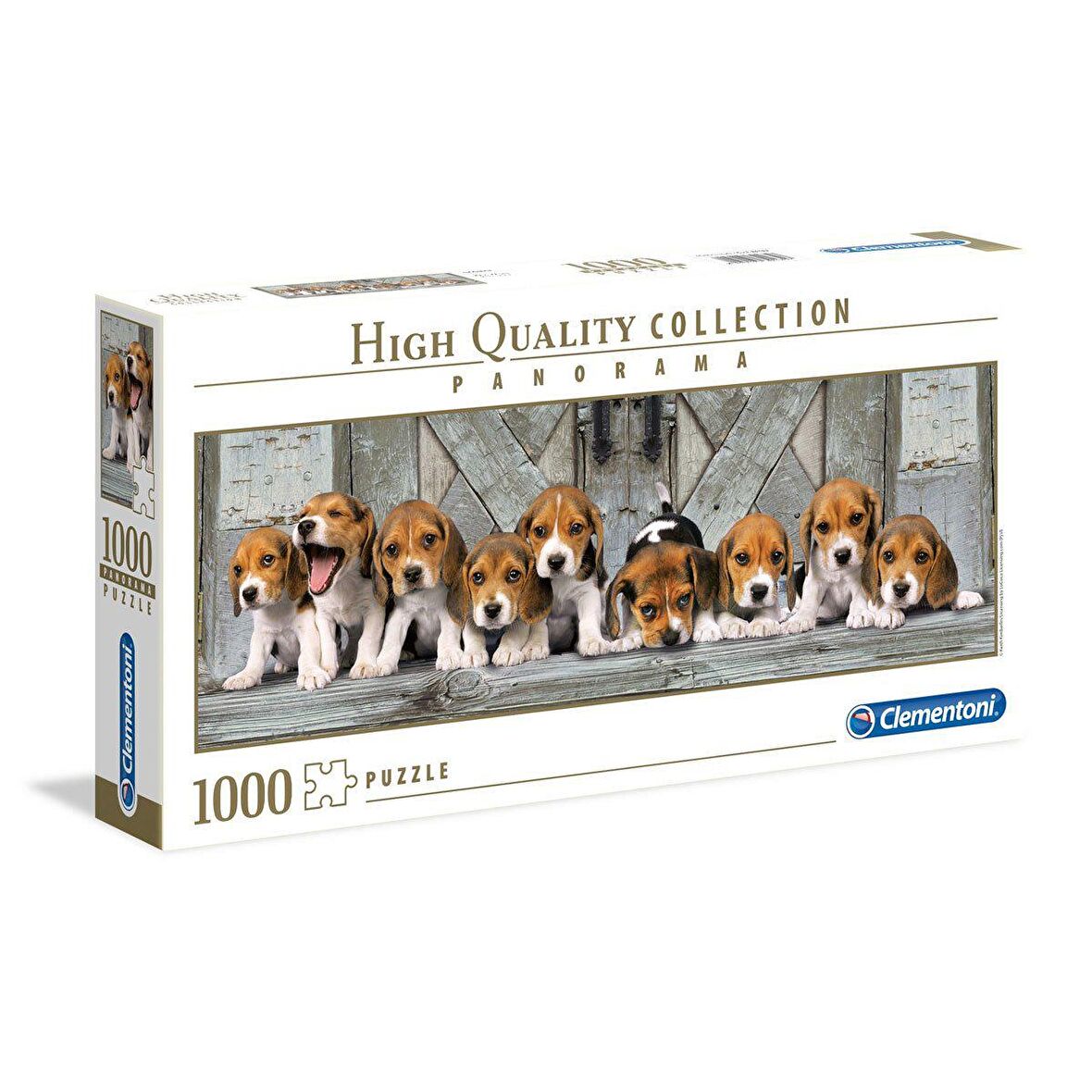 Clementoni Hayvanlar 1000 Parça Yetişkin Puzzle