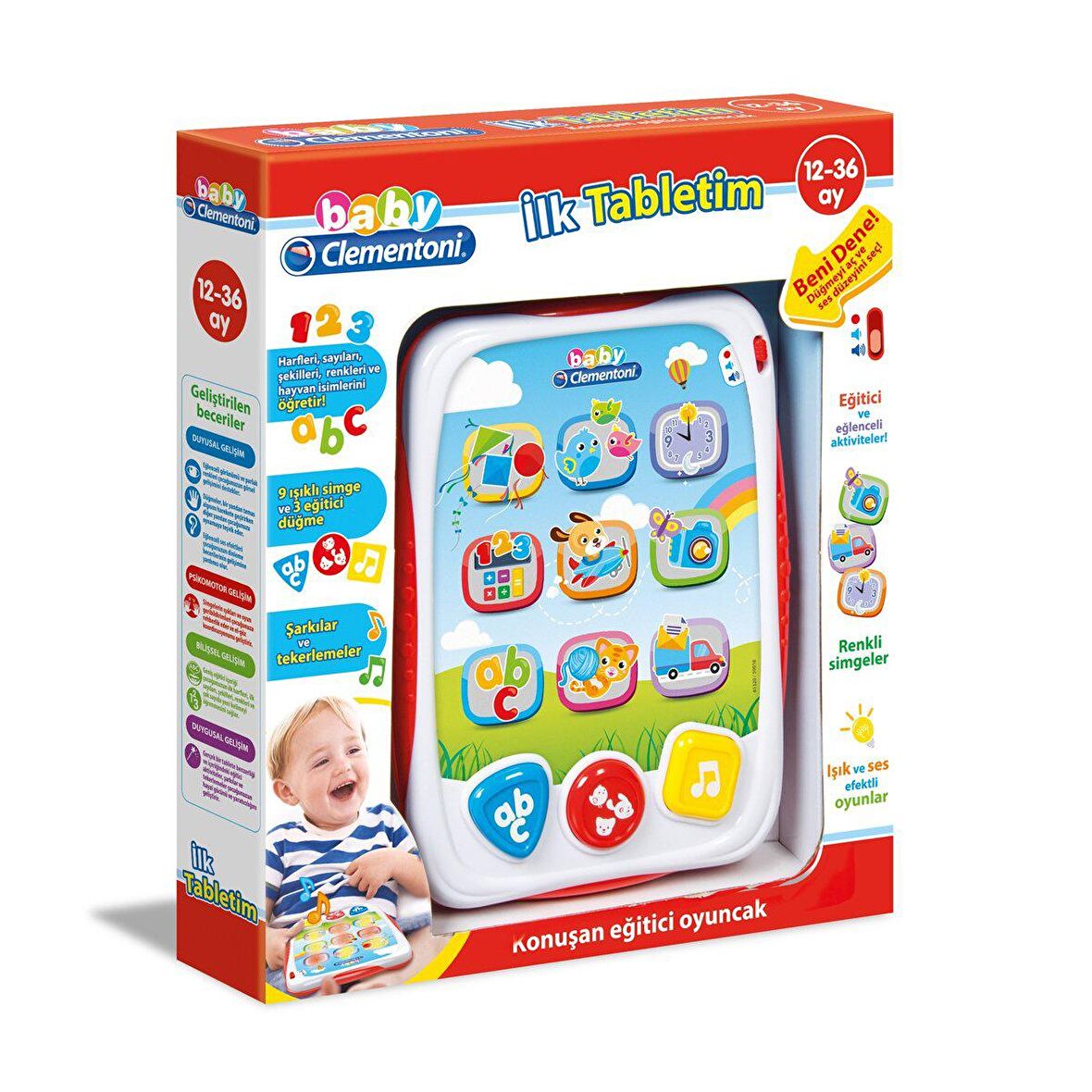 Clementoni İlk Tabletim Lisanslı Ürün