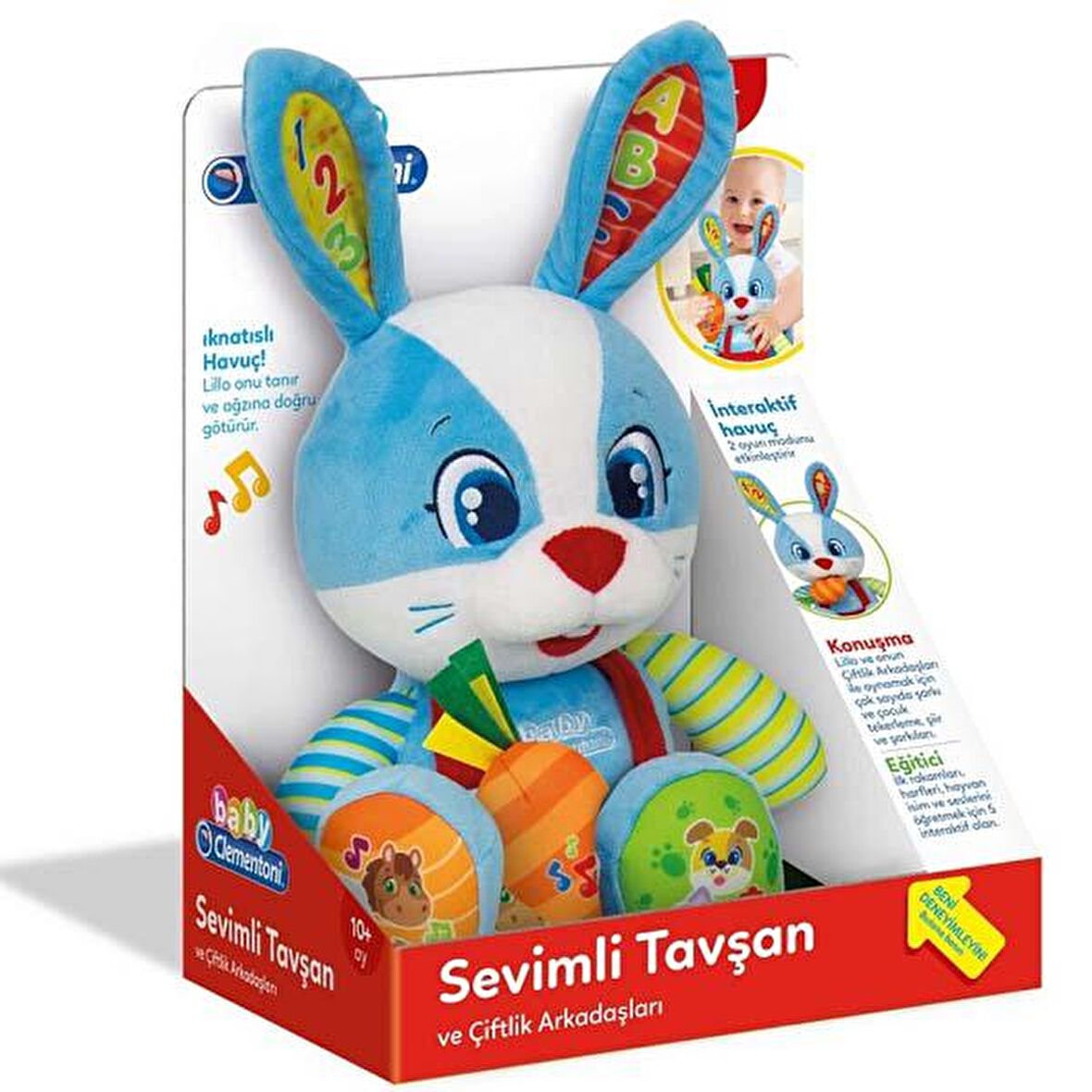 Clementoni Baby Clementoni Sevimli Tavşan 64544