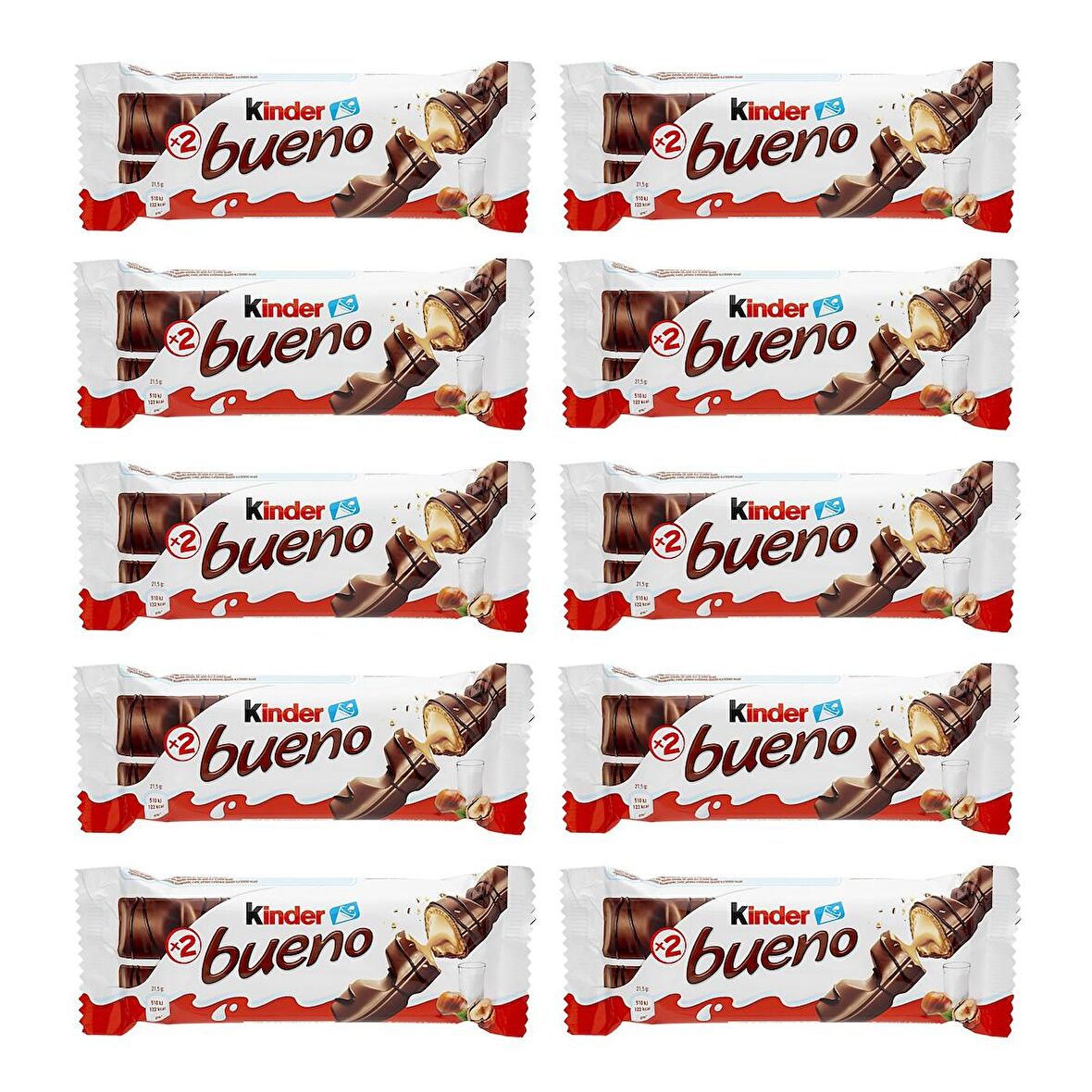 Kinder Bueno 43 gr X 10 Adet