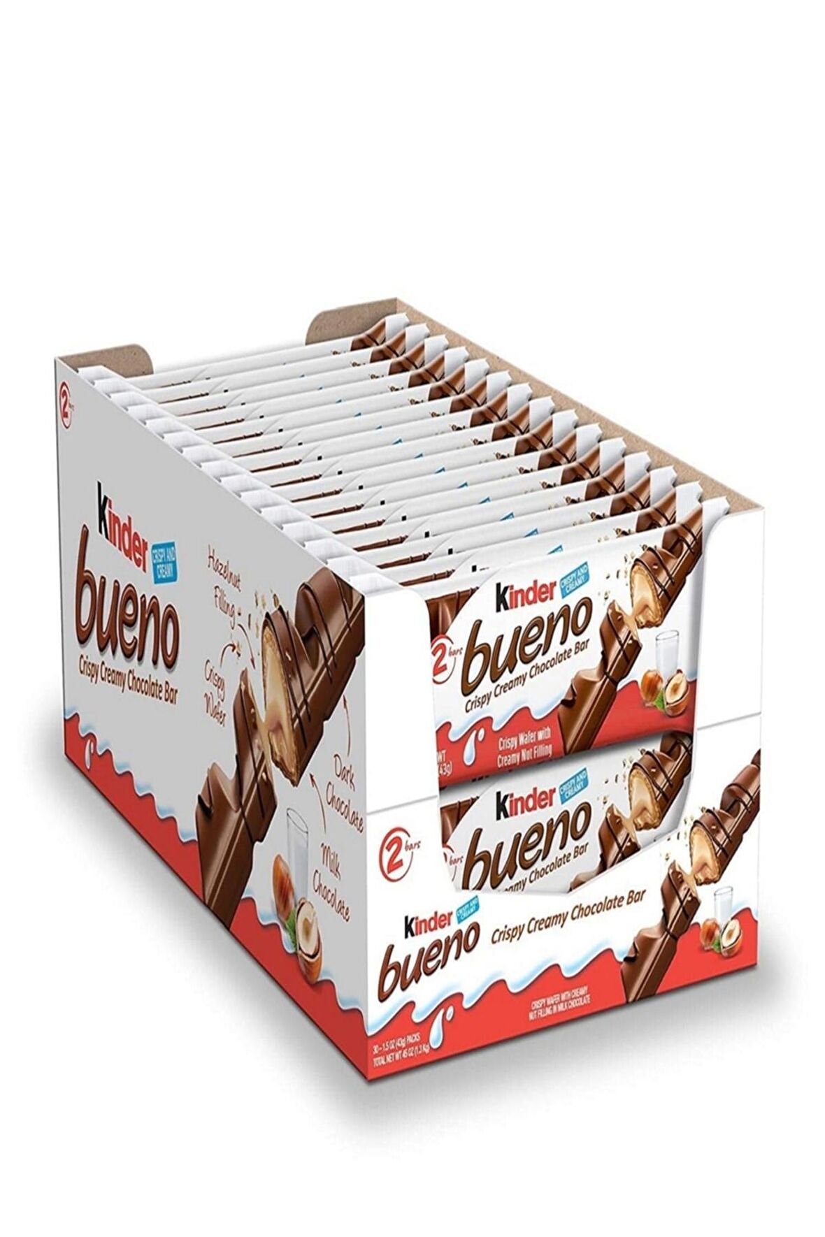 Kinder Bueno 43 gr X 30 Adet