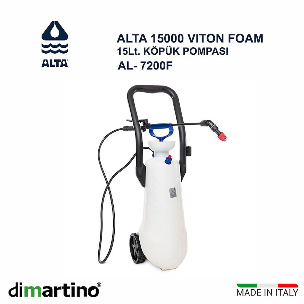 Dimartino ALTA 15000 FOAM FPM VITON Köpük Pompası 15 Lt.