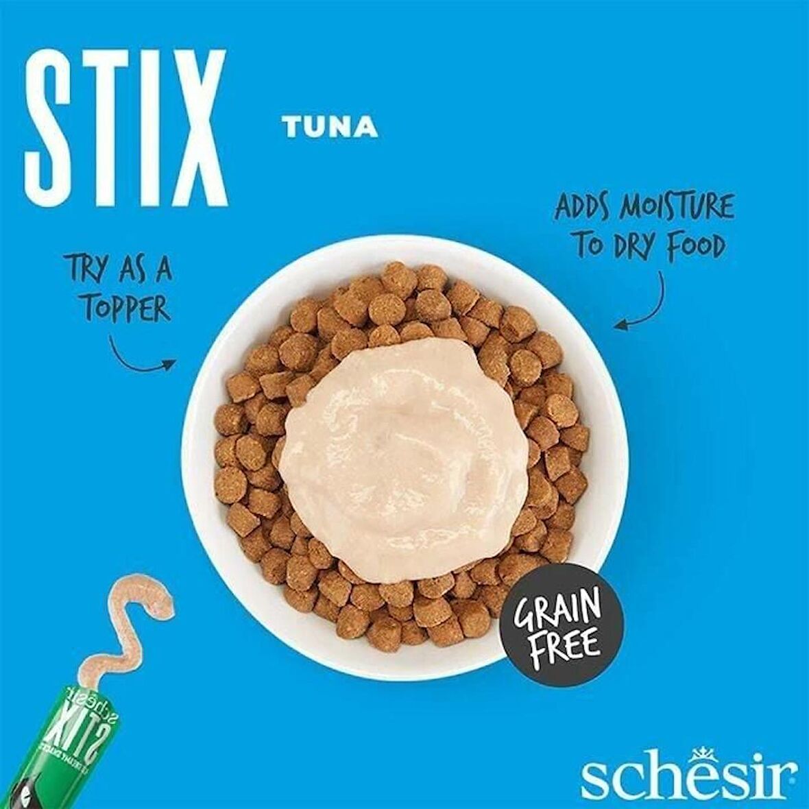 Schesir Stick Ton Balıklı Kedi Ödülü 6 x 15 Gr 