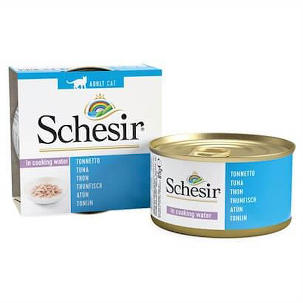 Schesir Ton Balıklı Soslu Kedi Konservesi 85 Gr X 6 Adet