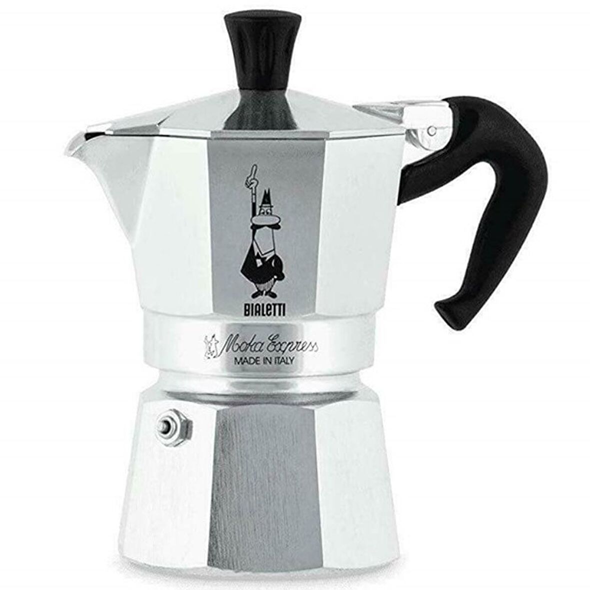 Bialetti Moka Pot Express 1 Cup Gri 0001161