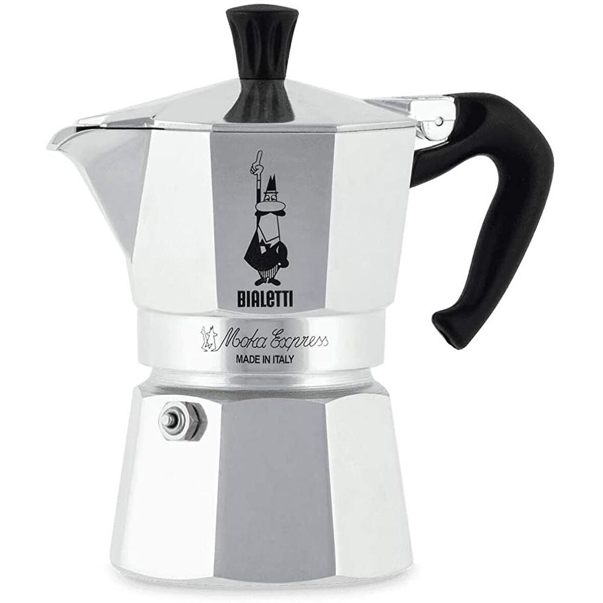 Bialetti Moka Pot Express 3 Cup Gri 0001162