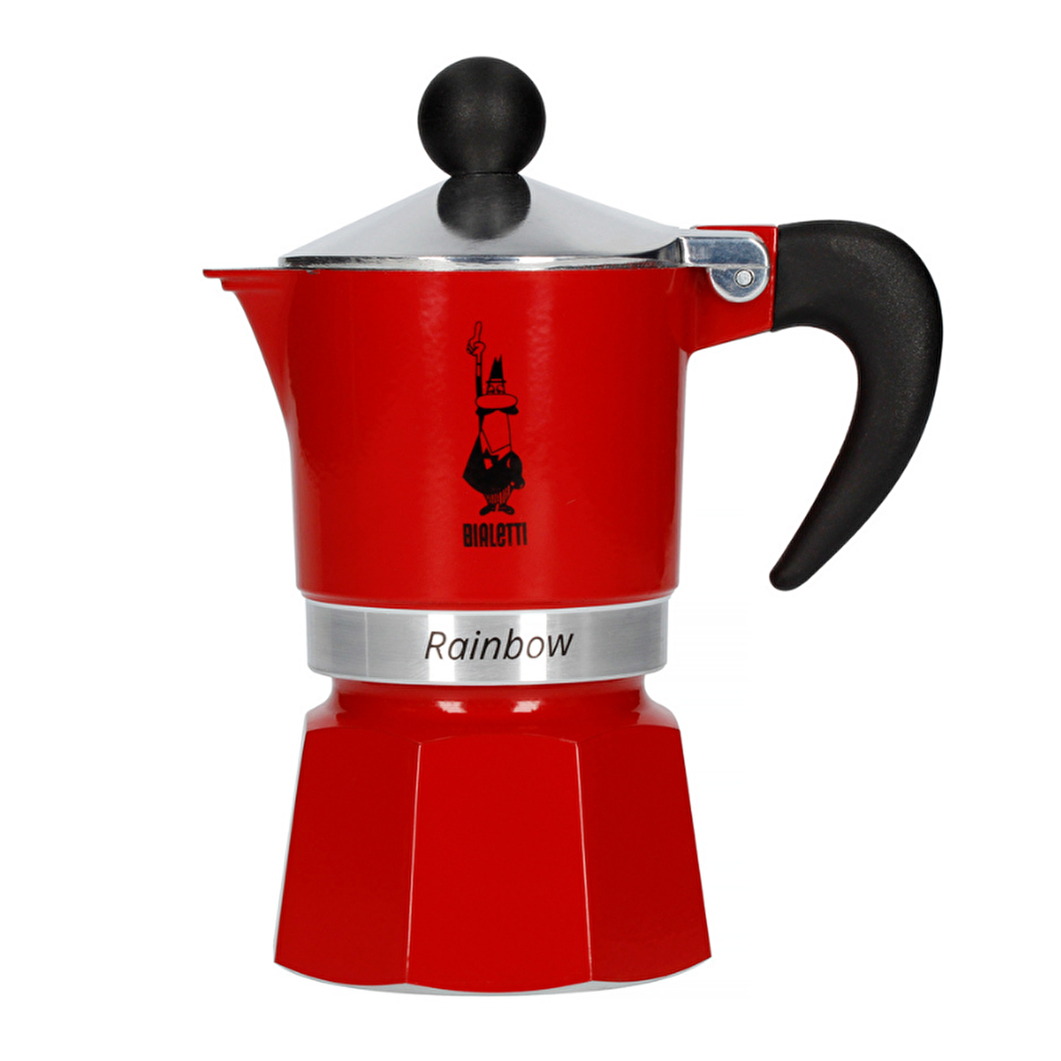 Bialetti Rainbow Kırmızı Mokapot 6 Cup