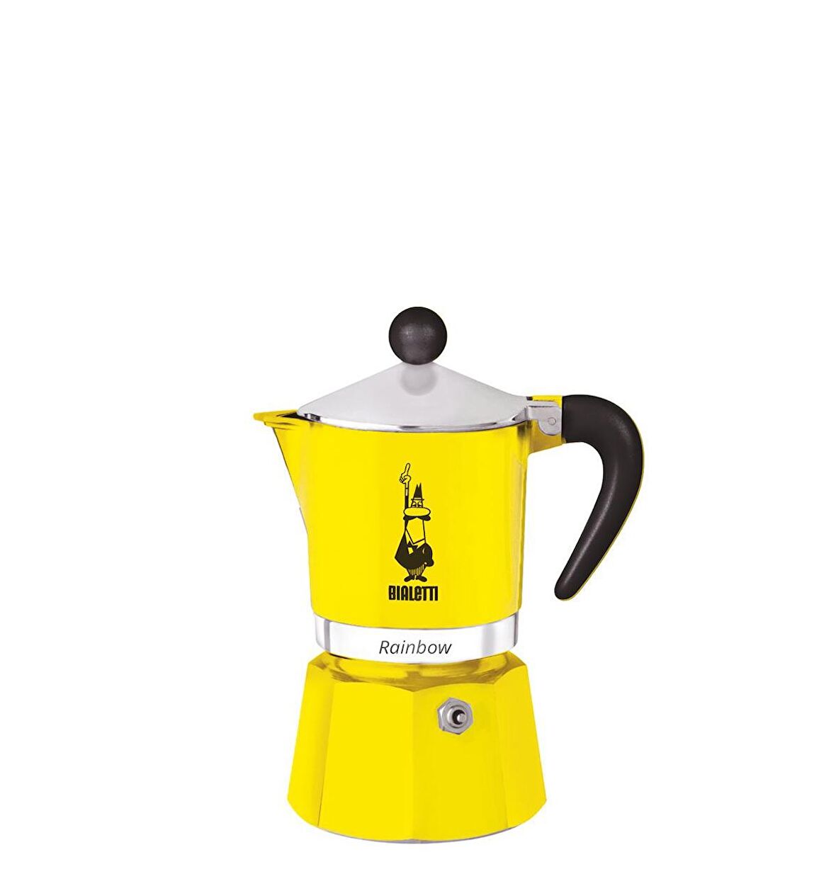 BIALETTI T099 0004981 RAINBOW 1 TZ GIALLA MOKA POT