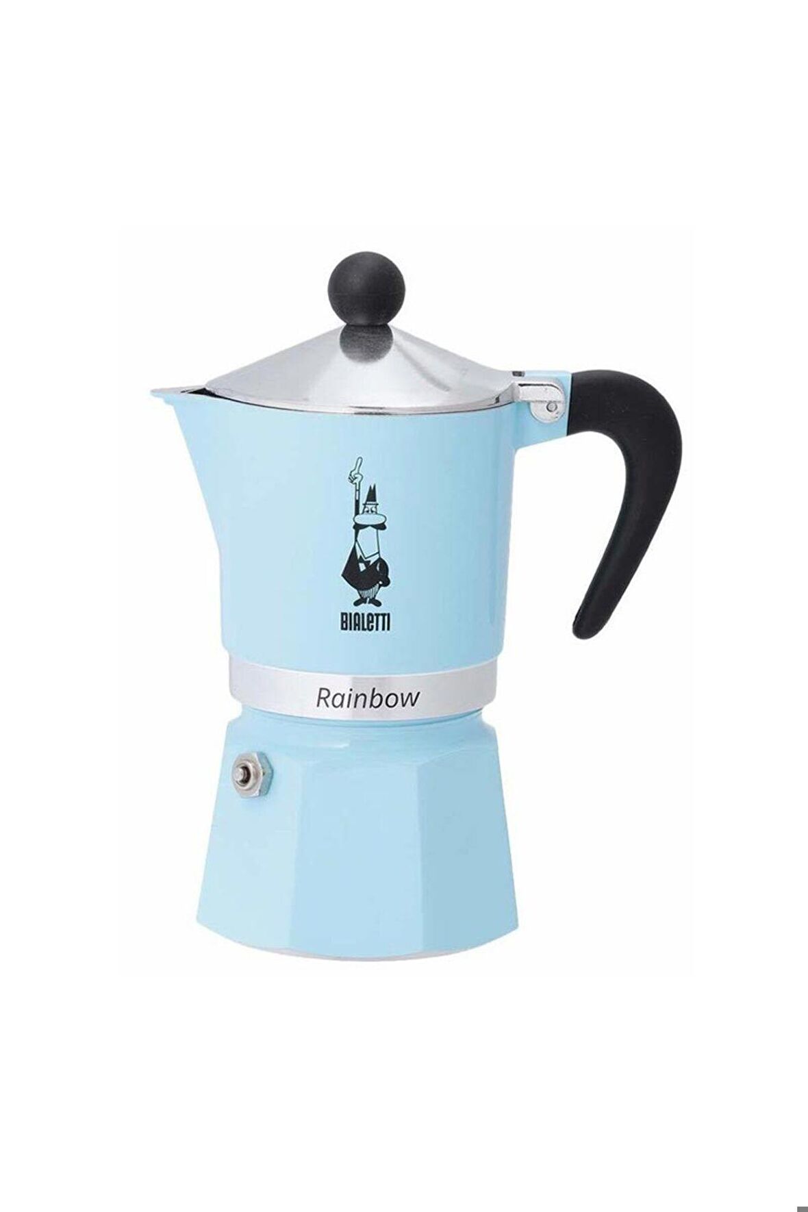 Raınbow 1 Fincan Açık Mavi Moka Pot