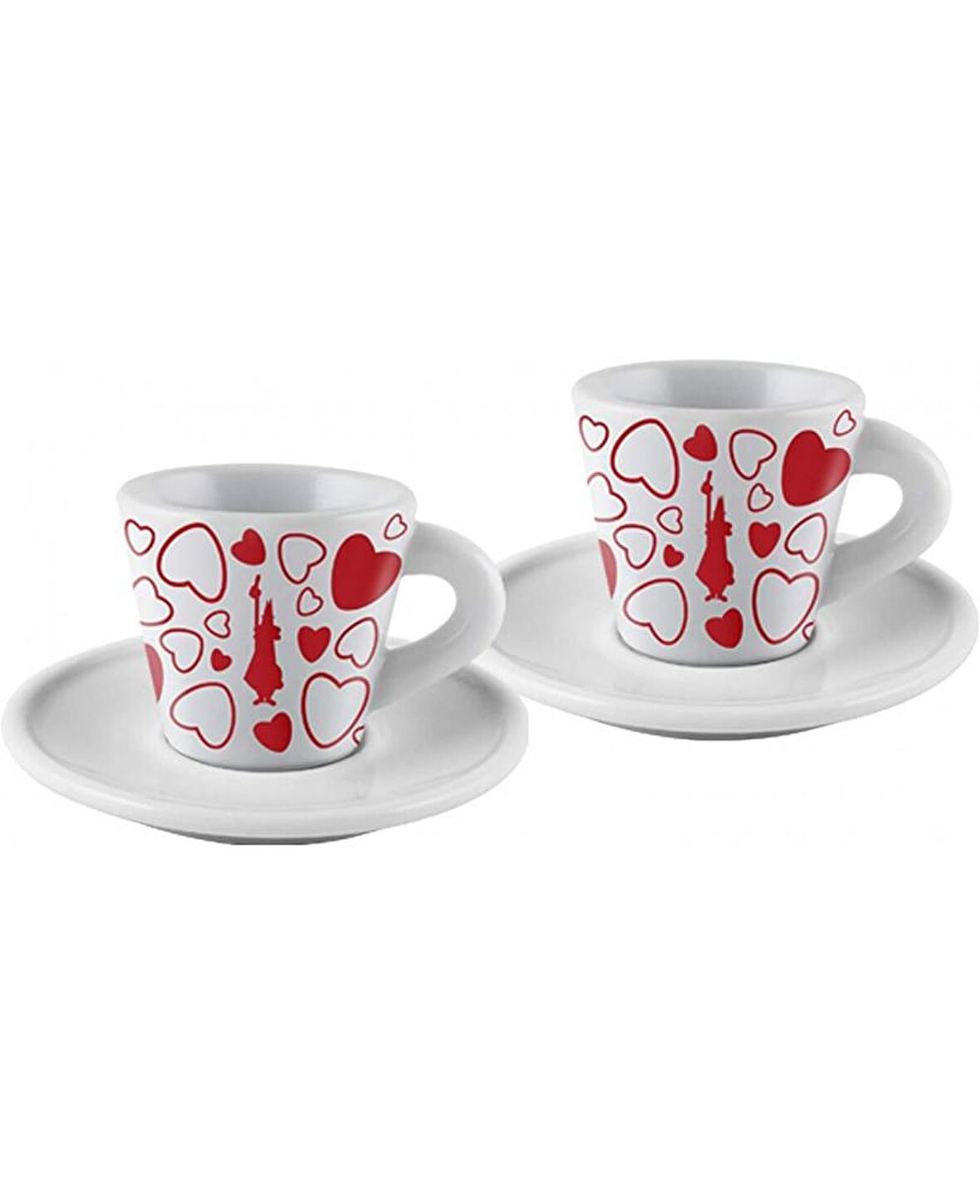 BIALETTI Y0TZ022 SET 2 TAZZİNE ESPRESSO CUORE