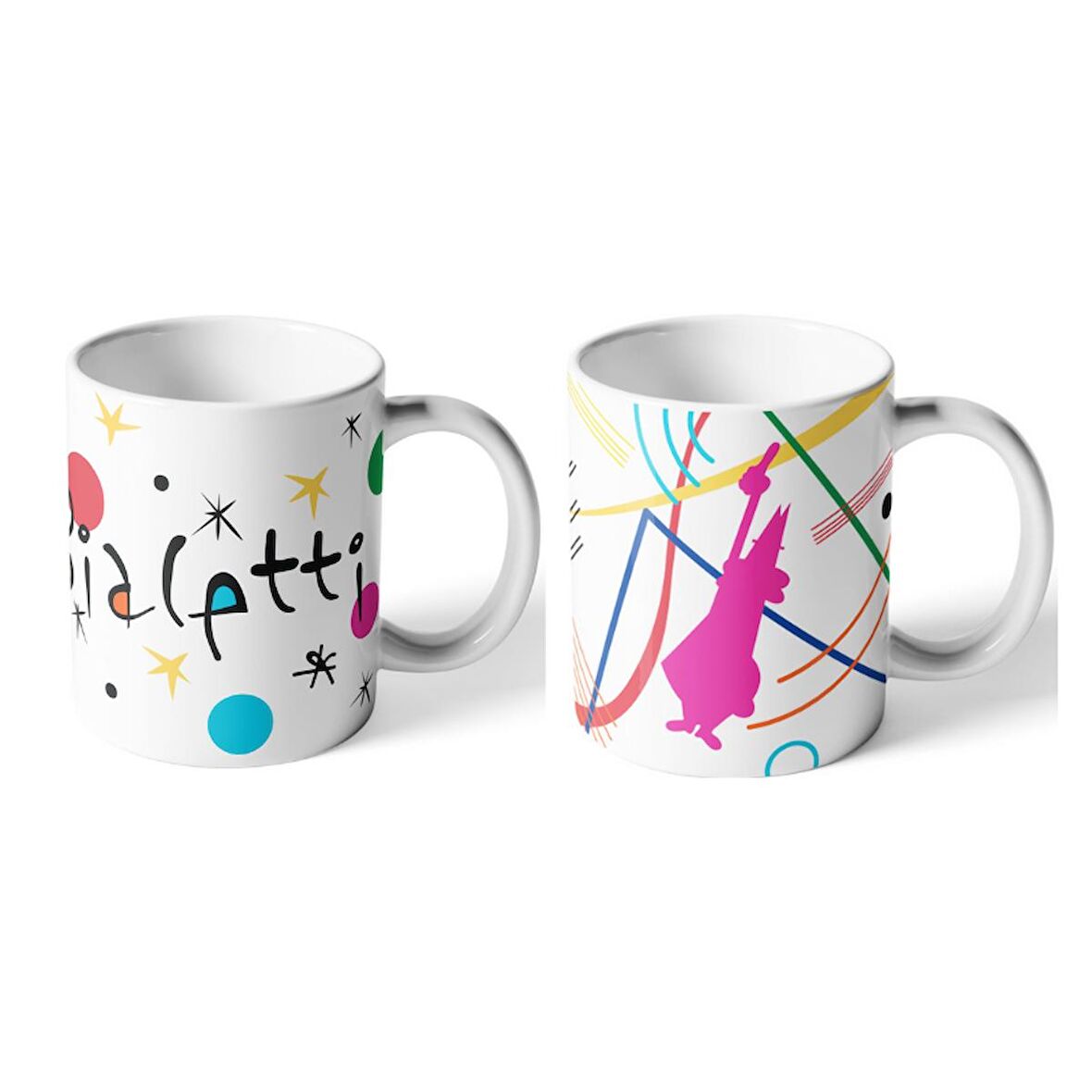 Bialetti Arte 2'li Mug Seti