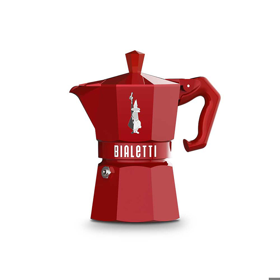 Bıalettı 9055 Moka Exclusıve Red 3 Cups