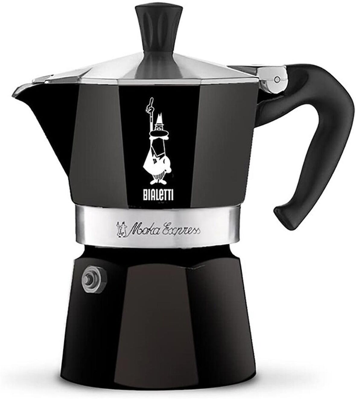 Bialetti Moka Express Excl. Siyah 6 Cup