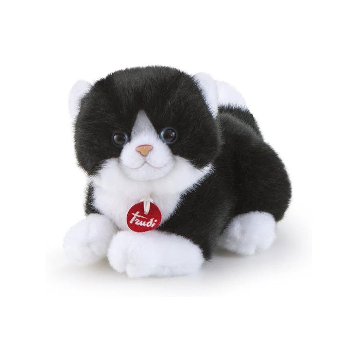 Trudi Peluş Cat White Black TUD49000