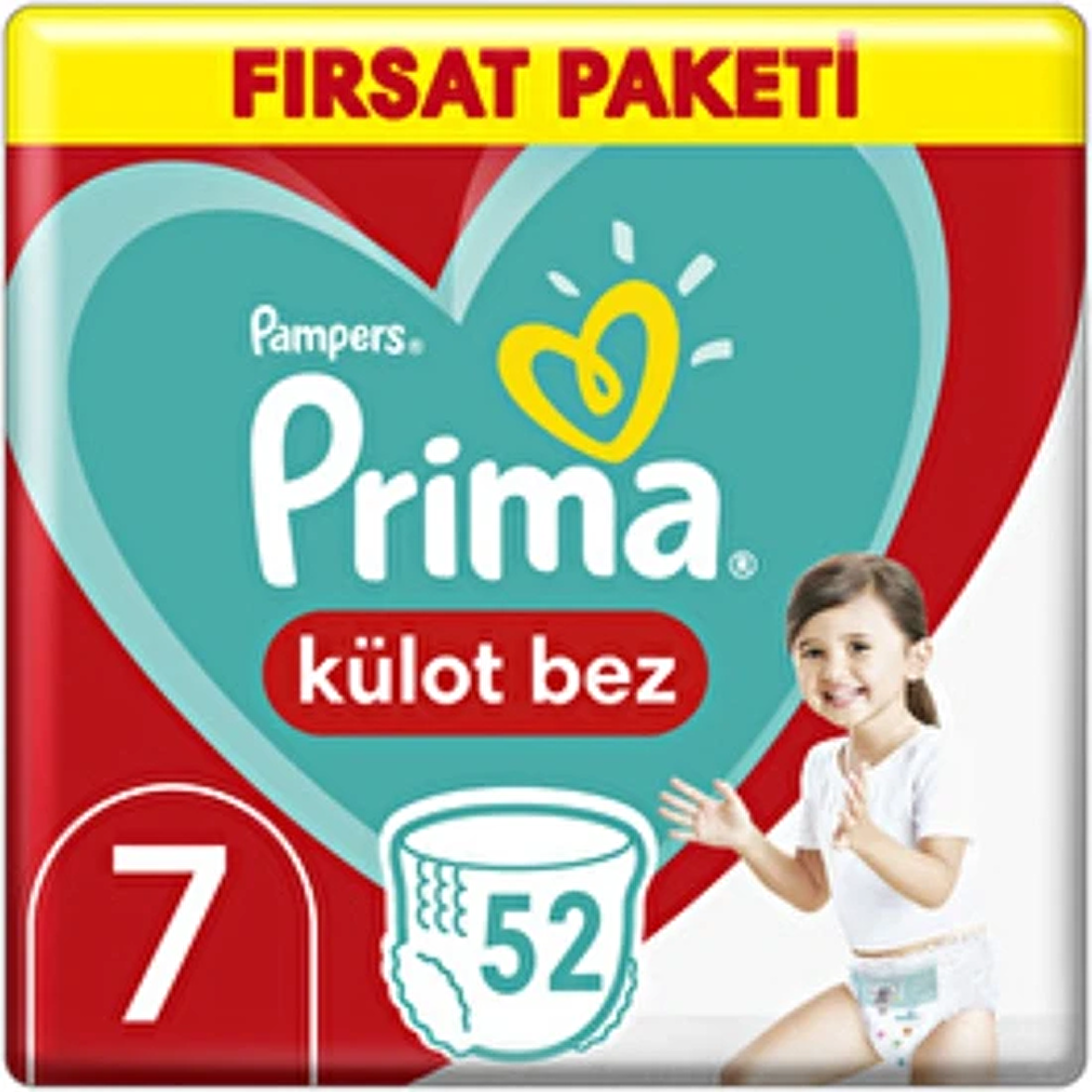 Prima Külot Bez 7 Beden 52'li Fırsat Paketi