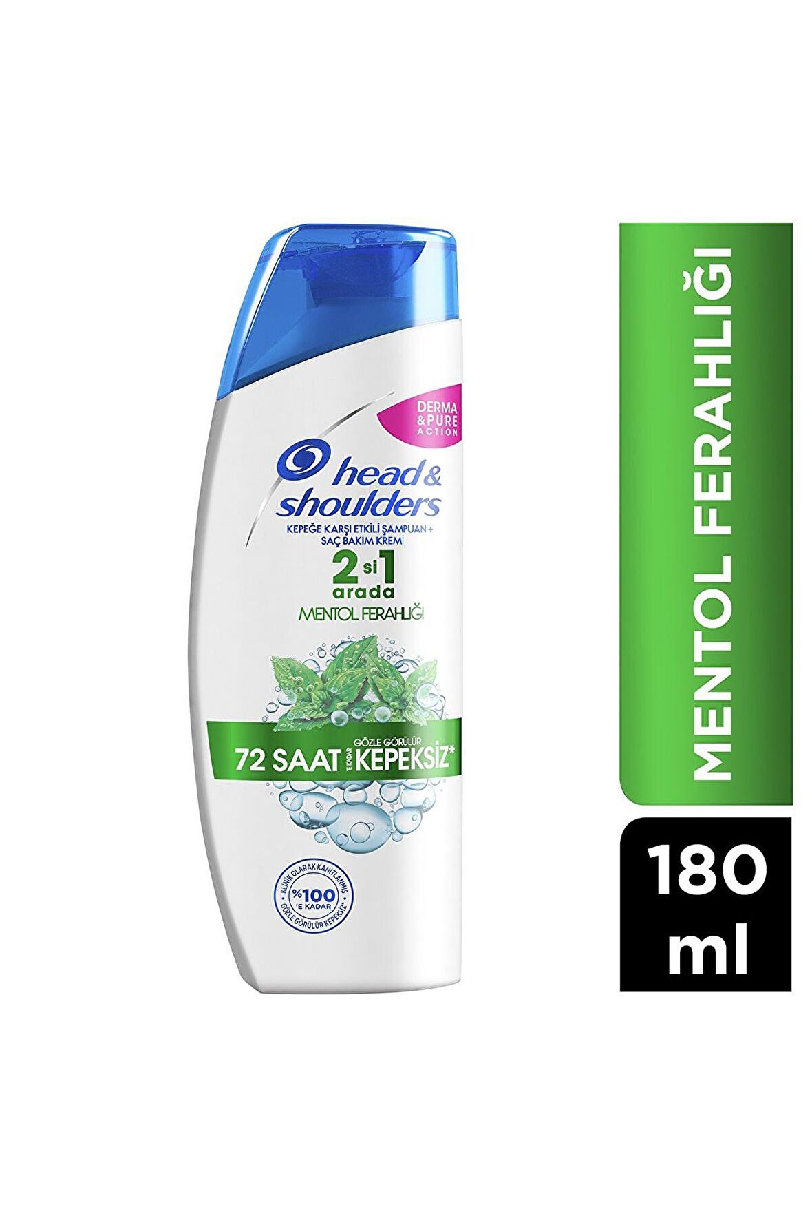 Head & Shoulders Normal Saçlar İçin Kepek Önleyici Mentollü 2'si 1 Arada Şampuan 180 ml