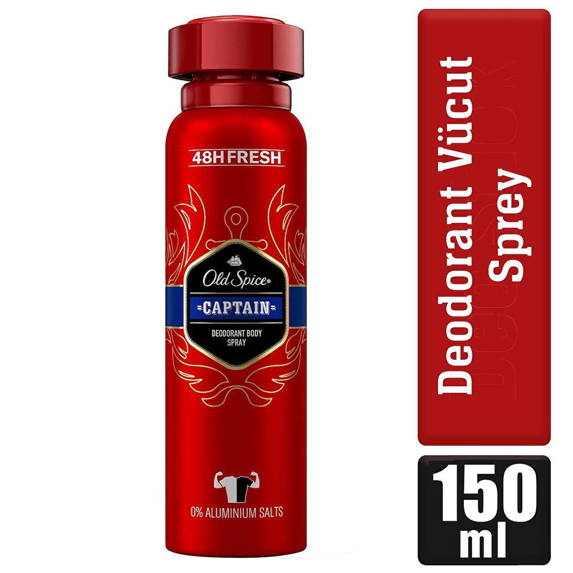 Old Spice Captain Deodorant Body Spray 150 Ml