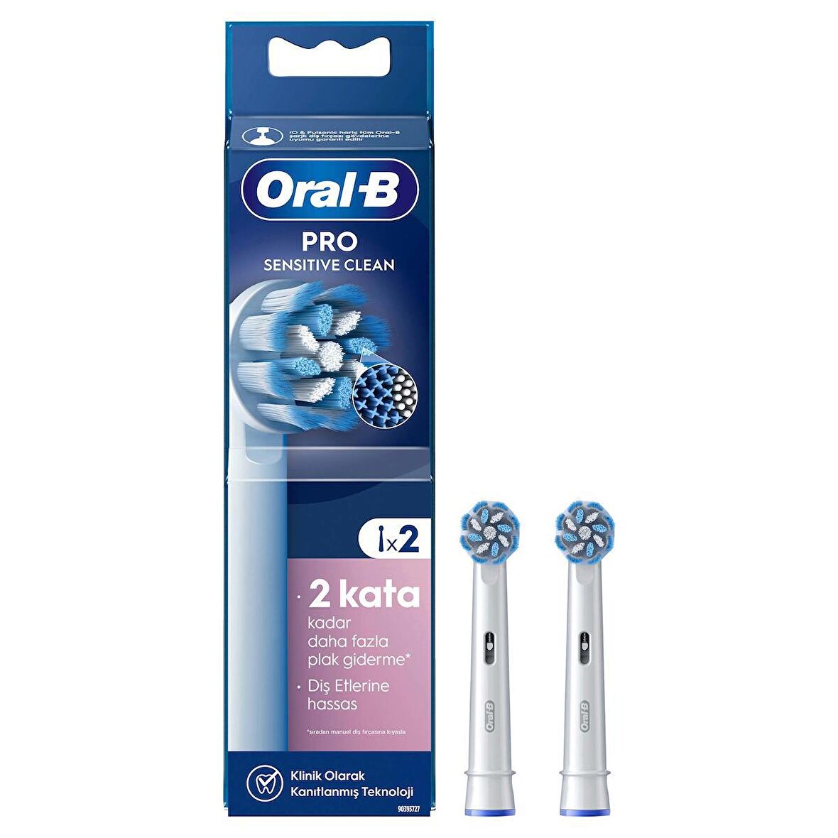 Oral-B Şarjlı Diş Fırçası Yedek Başlığı Sensitive X-Filament 2 adet ürün