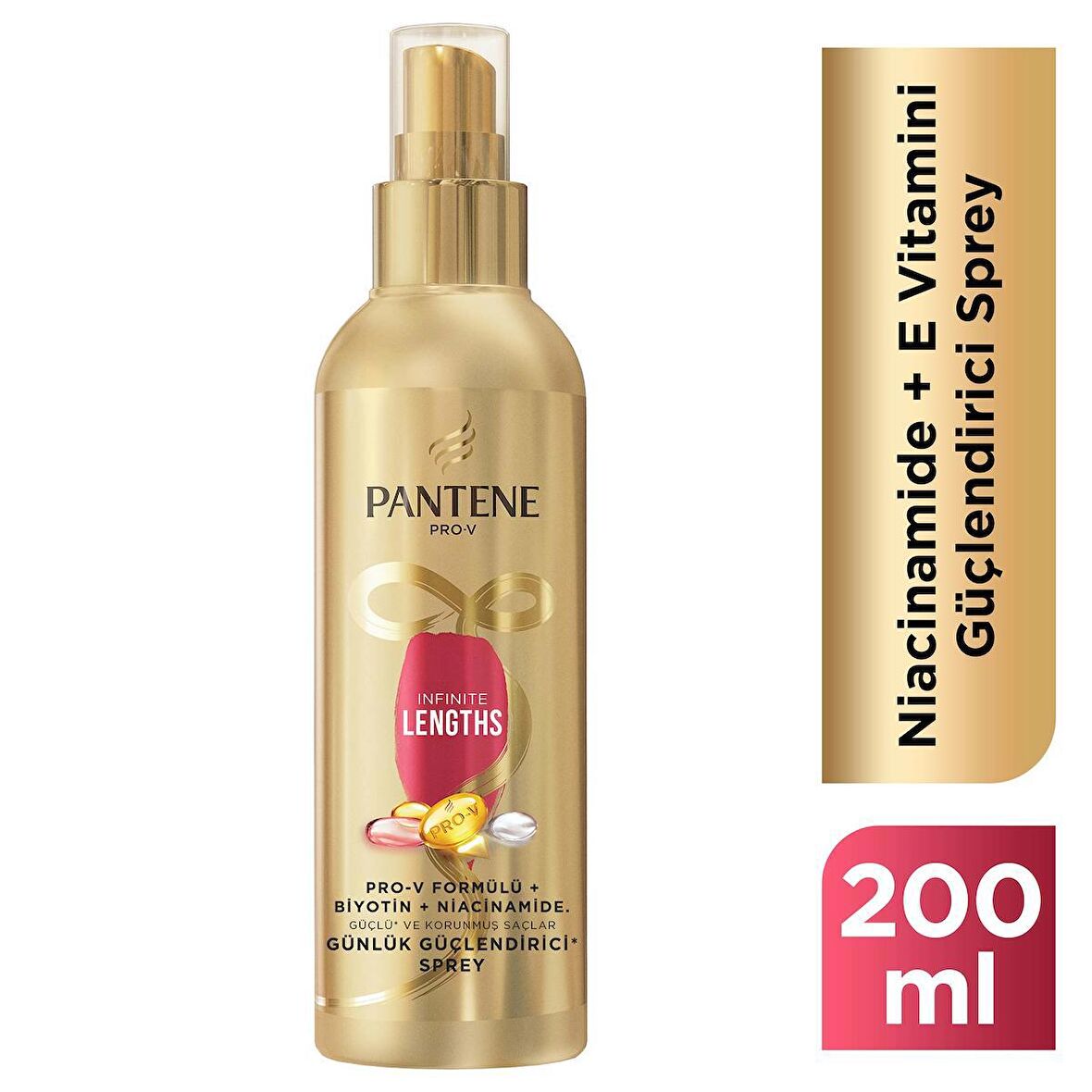 Pantene Pro-V Günlük Güçlendirici Durulanmayan Günlük Saç Spreyi 200 ml