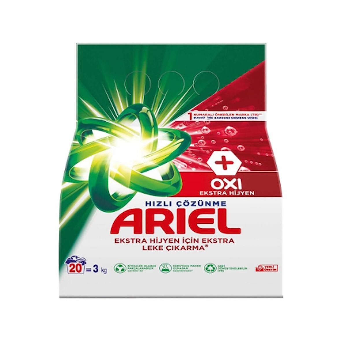 Ariel Matik 3 Kg. Oxi Beyazlar (12'li)