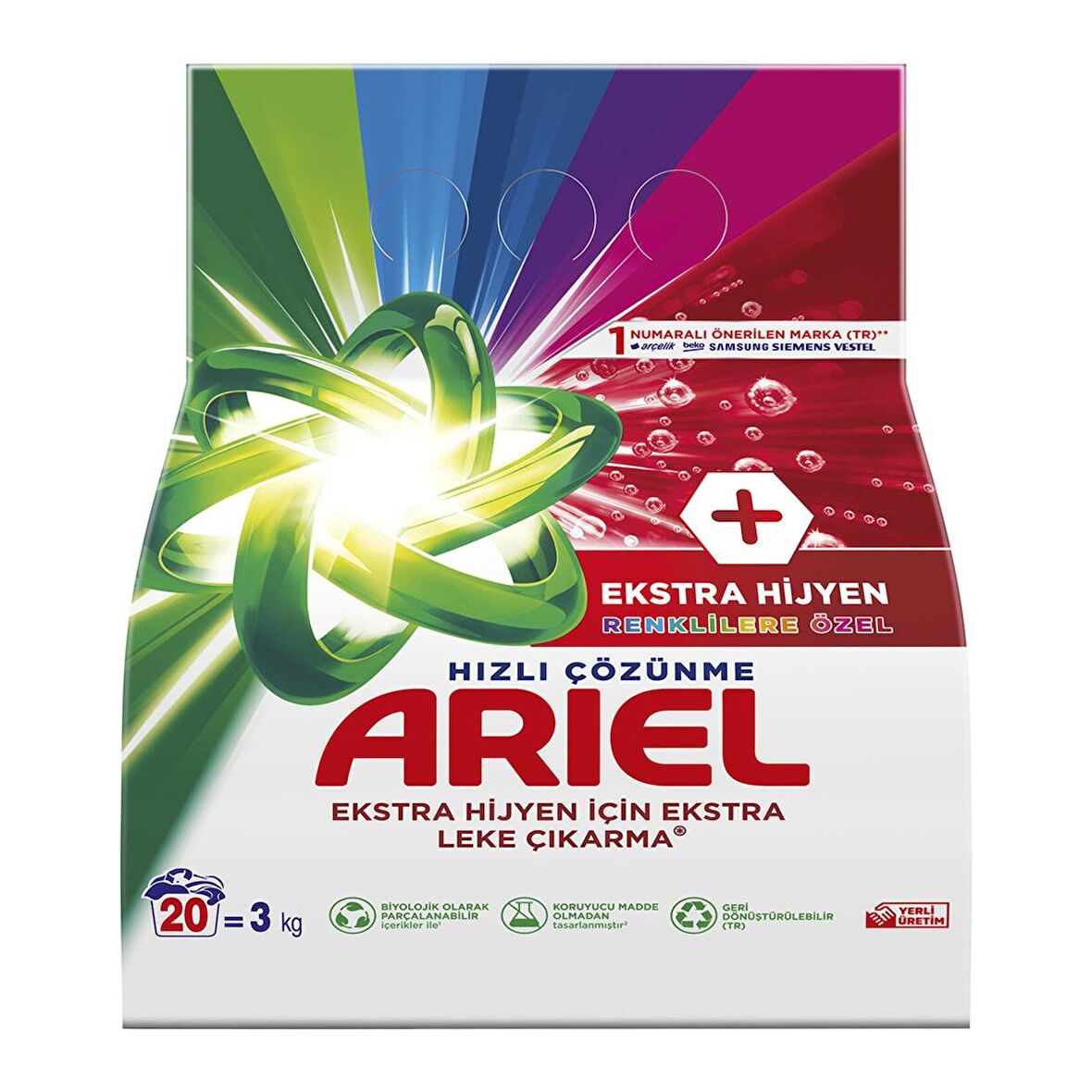 ARIEL 3KG OXI RENKLILER 
