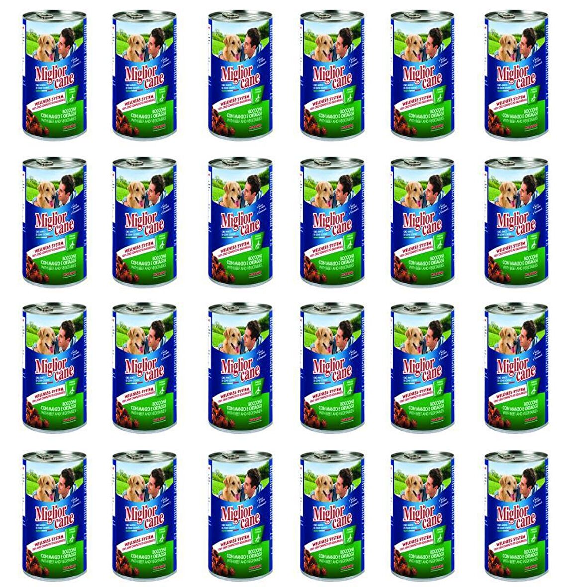 Miglior Cane Medium Biftekli Tüm Irklar Yavru Kuru Köpek Maması 24x405 gr