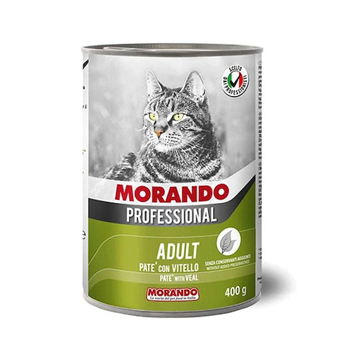 Morando Professional Pate Dana Etli Yetişkin Kedi Konservesi 400 Gr 