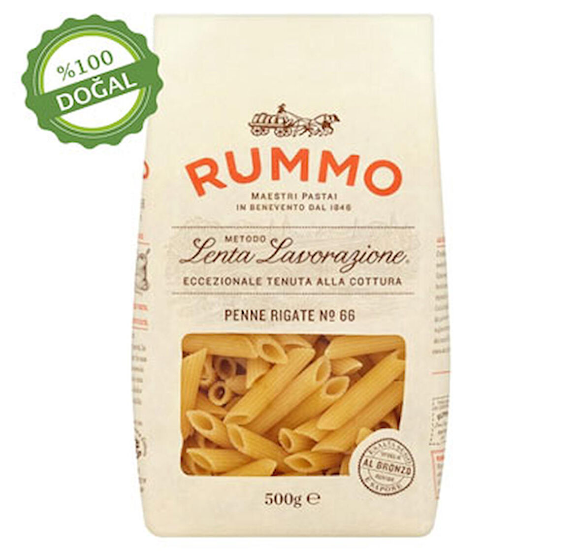 Penne Rigate No:66 Rummo 500 Gr.